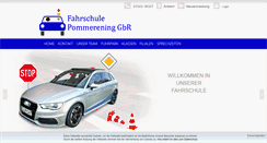 Desktop Screenshot of fahrschule-pommi-theorie.de