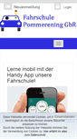 Mobile Screenshot of fahrschule-pommi-theorie.de
